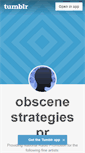 Mobile Screenshot of obscenestrategies.co.uk
